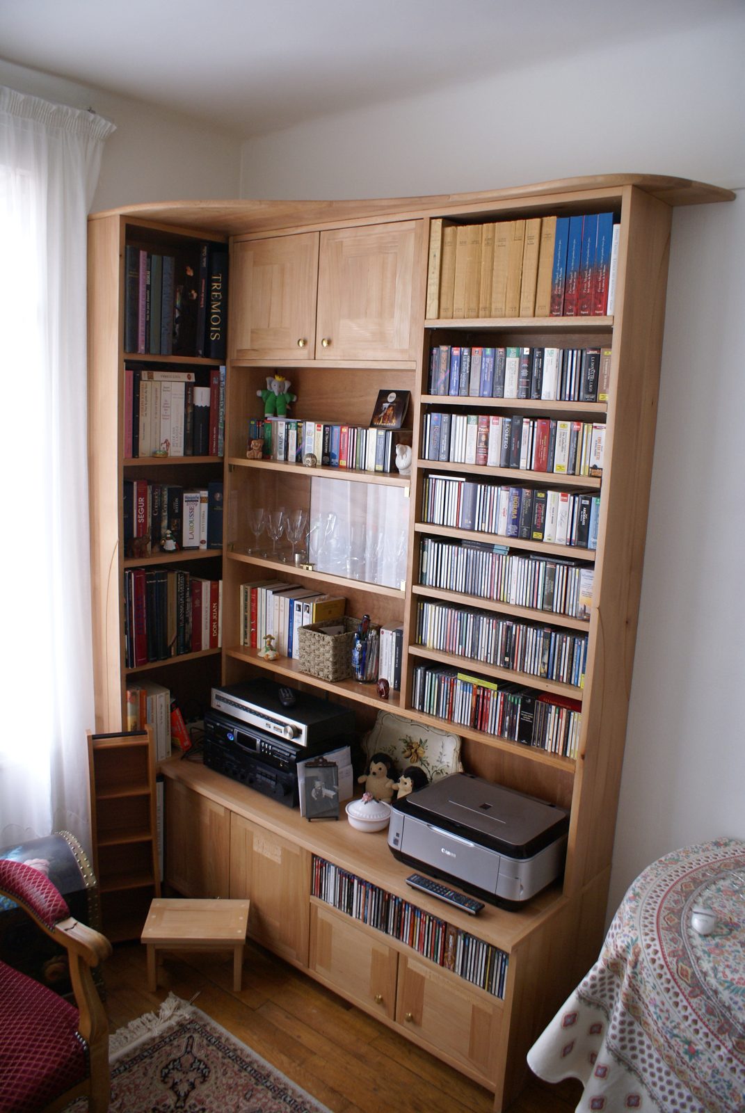 Bibliothèque Hêtre Massif